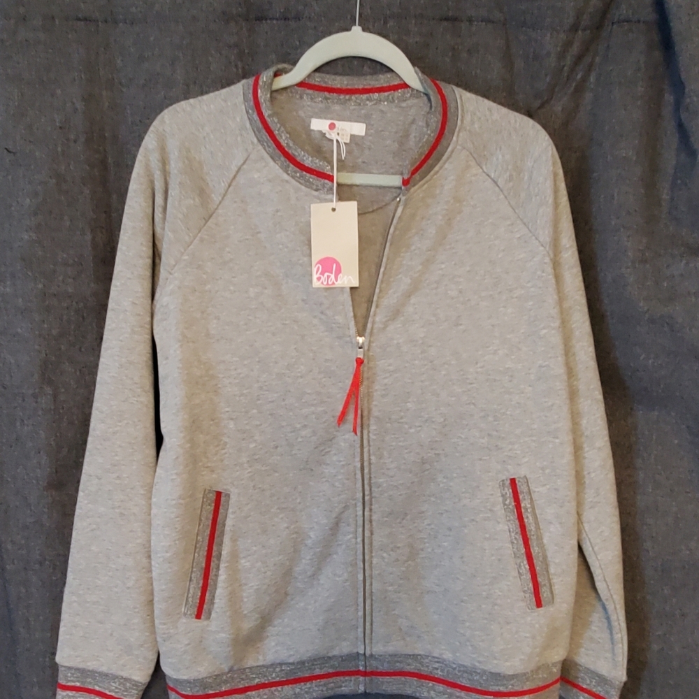 Boden sporty jacket with metallic details